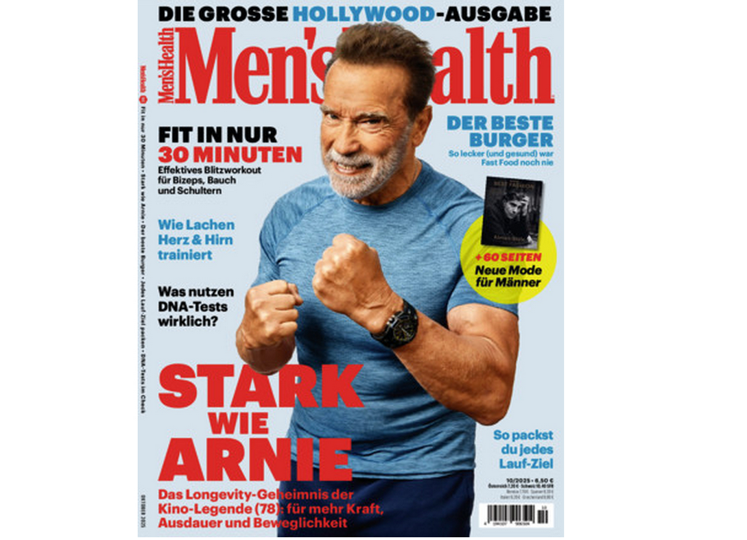 🏋️‍♂️🏋️‍♂️ Men’s Health Jahresabo 12 Ausgaben für direkt 9,90€ (statt 82€)