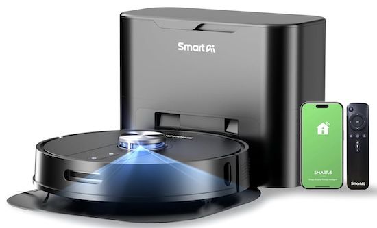 SmartAI S8 PRO Saug Wischrobotter mit Entleerstation für 150€ (statt 198€)