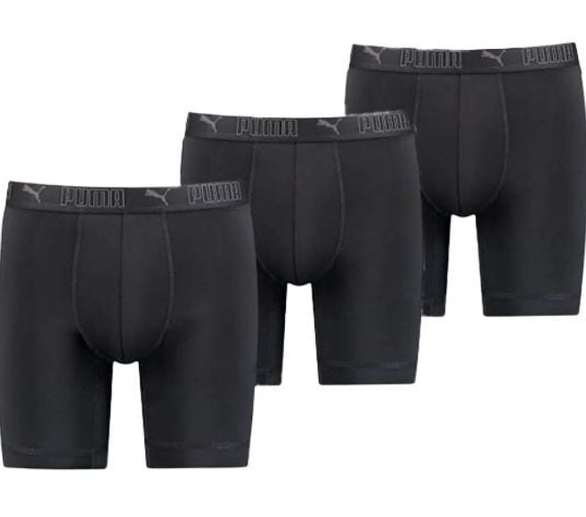 3x Puma Herren Boxershorts Schwarz für 17,98€ (statt 25€)