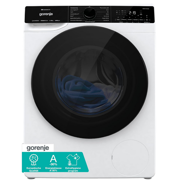 Gorenje WPNA14A3TS Waschmaschine 10kg 1.400 U/min für 409€ (statt 529€)