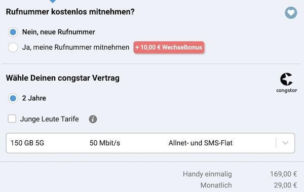 🍏 Apple iPhone 16 für 169€ + Telekom 150GB Allnet für 29€ mtl. + 10€ Bonus