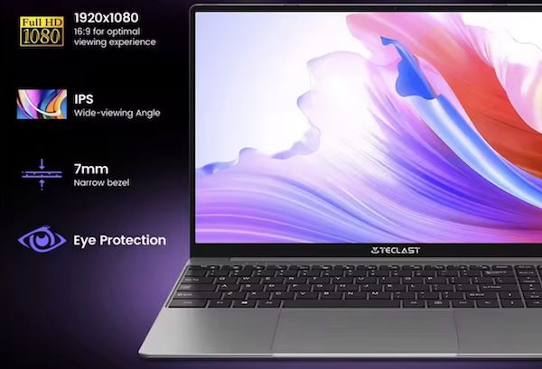 💻 Teclast F16 Pro   15,6 Zoll FHD Notebook mit N95 & 256GB für 143,58€ (statt 205€)
