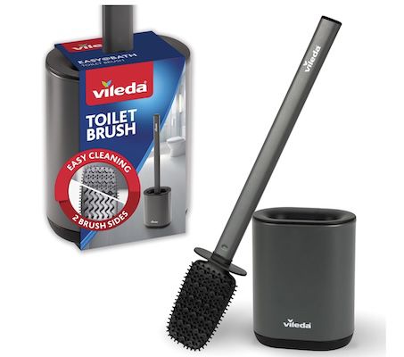 🚽 Vileda Silikon Toilettenbürste mit Edelstahlgriff für 9,99€ (statt 17€)