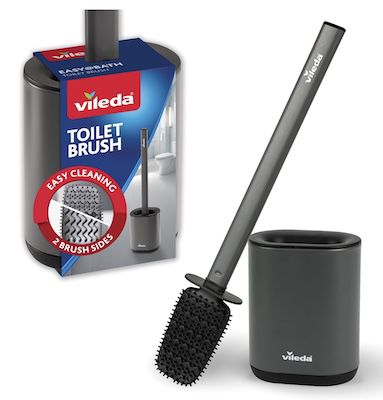 🚽 Vileda Silikon Toilettenbürste mit Edelstahlgriff für 9,99€ (statt 17€)