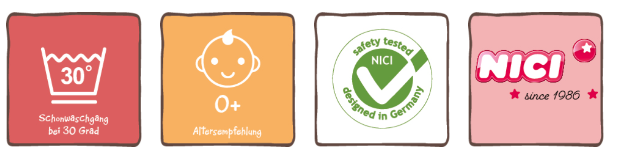 🦝 NICI 48394 Kuschel Waschbär 25 cm für 12,43€ (statt 19€)