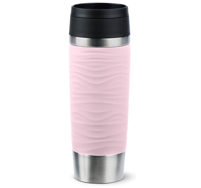 Emsa N20227Travel Mug Classic Isolierbecher Pink 0,5 Liter für 14,99€ (statt 23€)