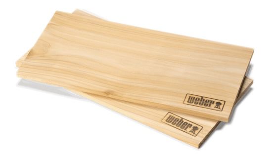 🪵 4er Pack Weber Zendernholz Räucherbretter Klein (11 x 15cm) für 4,43€ (statt 11€)