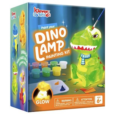 🦖💡 Klever Kits DIY Dinosaurier Lampe Bastelset für 11,55€ (statt 18€)