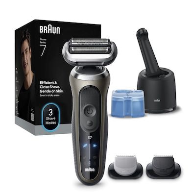 🪒 Braun Series 7 Elektrorasierer mit Reinigungsstation für 179,99€ (statt 280€)