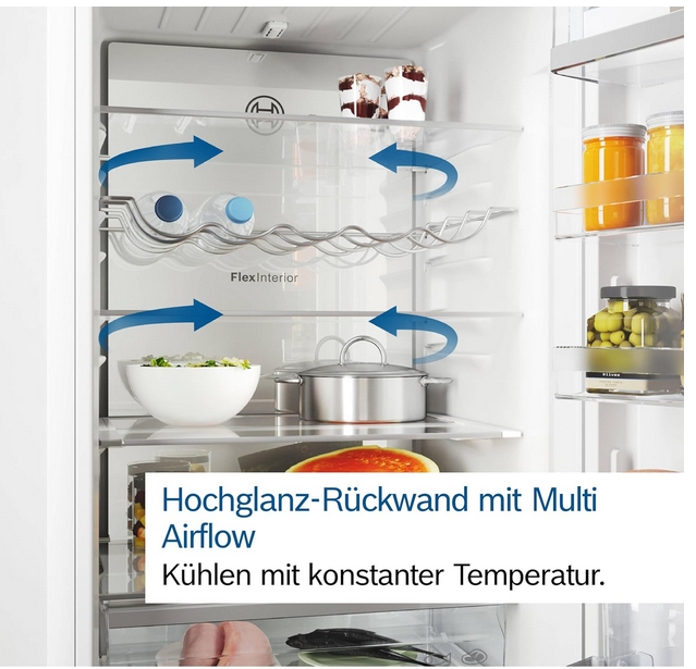 Bosch KGN36VICT Kühl Gefrier Kombination 321l für 699,99€ (statt 774€)