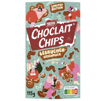 🍫 Nestlé Choclait Chips mit Lebkuchengeschmack für 1,99€ (statt 2,79€)   Prime
