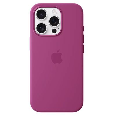 🍏 Apple Silikon-Case MagSafe für das Apple iPhone 16 Pro in Fuchsia für 27,99€ (statt 39€)
