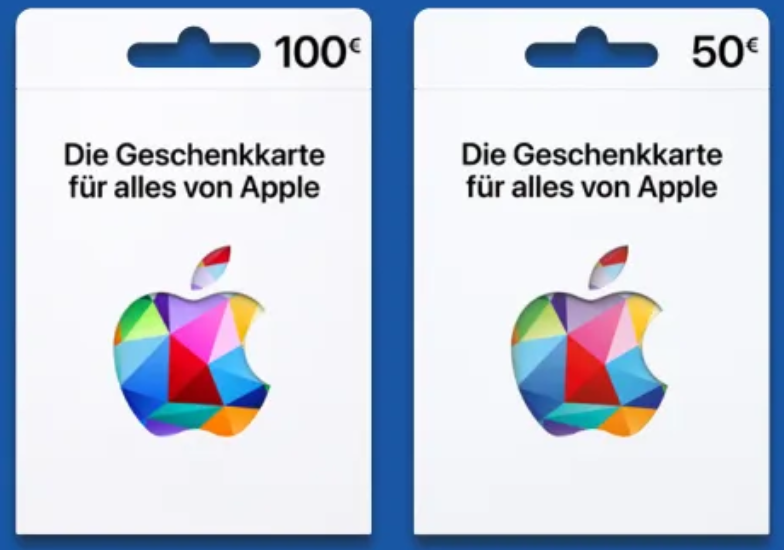 🍏 Tipp: LIDL ab 13.10. Apple Geschenkkarten bis 150€ mit 15€ Cashback