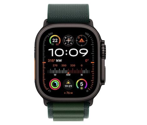 ⌚ Apple Watch Ultra 2 (GPS + Cellular), 49mm mit Alpine Loop für 654,95€ (statt 715€)