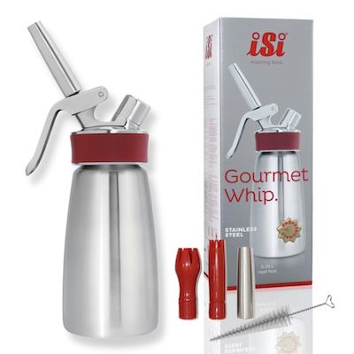 🧁 ISI Sahnespender aus hochwertigem Edelstahl für 73€ (statt 98€)