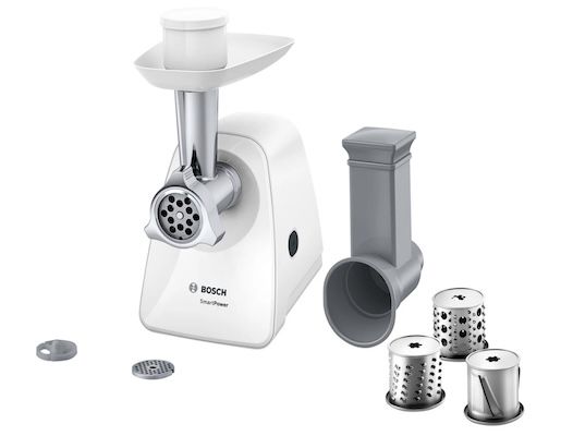 🥓 Bosch Fleischwolf MFW2514W für 75,94€ (statt 128€)