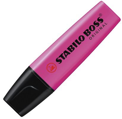 🟣 10x STABILO Textmarker BOSS ORIGINAL in Lila für 4€ (statt 10€)