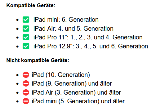 🍏 Apple Pencil (2. Generation 2018) für 59,40€ (statt neu 86€)
