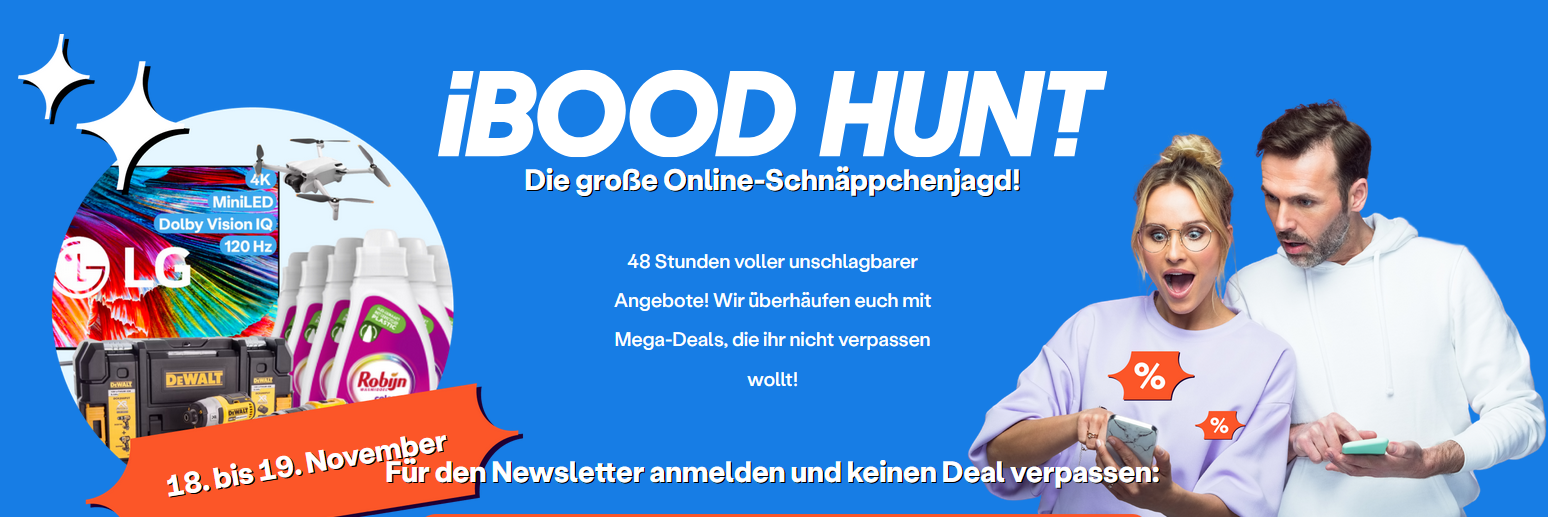 🚨 iBOOD Hunt: Restbestände & Schnäppchen im Minutentakt 🚓