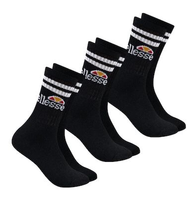 🧦 3er Pack ellesse Vulloni Unisex Socken für 1,99€ + VSK (statt 12€)