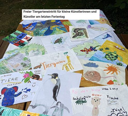 🦈 Freier Eintritt für Kinder bis 17 Jahre in den Tiergarten Nürnberg am 15.09.