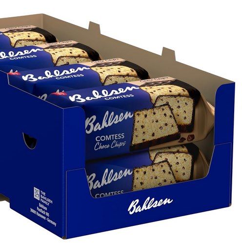 2,8kg! 😊 8x Bahlsen Comtess Choco-Chips Rührkuchen ab 17€ (statt 25€) – 2,14€ pro Stück
