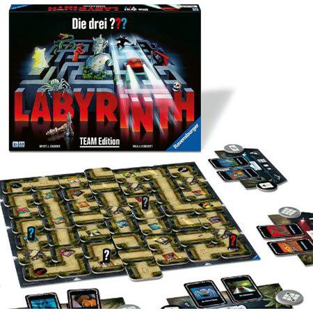 🎲 Ravensburger 22685 – Die DREI ??? Labyrinth Team Edition für 23,79€ (statt 30€)