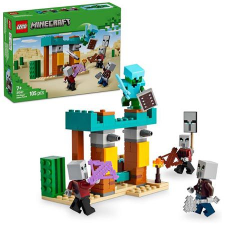 🧱 LEGO 21267 Minecraft Die Illager-Wüstenpatrouille für 7,99€ (statt 14€)