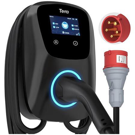 🔌 Tera EV Charger W01 Wallbox mit App, 11kW, 16A/400V, 3-Phasen für 322,99€ (statt 380€)
