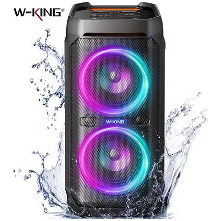 🔊 W-KING T11 Tragbare Boombox mit 100W + Bluetooth für 124,69€ (statt 189€)
