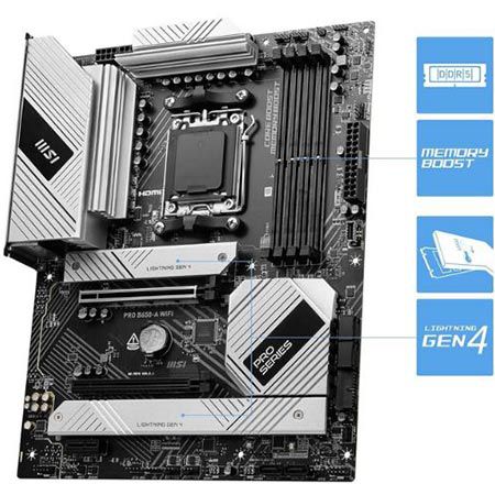 🖥️ MSI PRO B650 A WiFi AM5 Mainboard für 149,99€ (statt 189€)