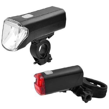 🚲 Fischer Fahrrad Front- & Rückleuchten Beleuchtungs Set für 9,99€ (statt 17€)
