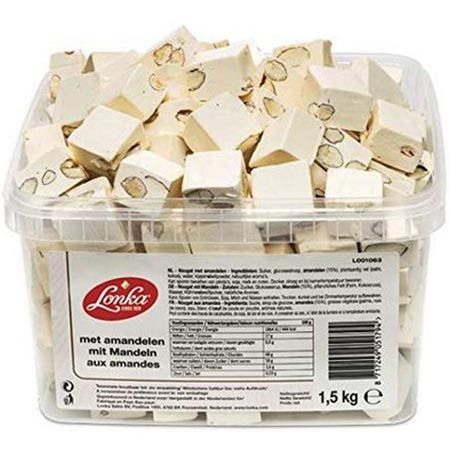 🍫 1,5kg KingsWay Lonka Nougat mit Mandeln für 19,26€ (statt 25€)