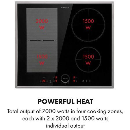 🍲 Klarstein Delicatessa 60 Hybrid Prime Induktionskochfeld für 232€ (statt 277€)