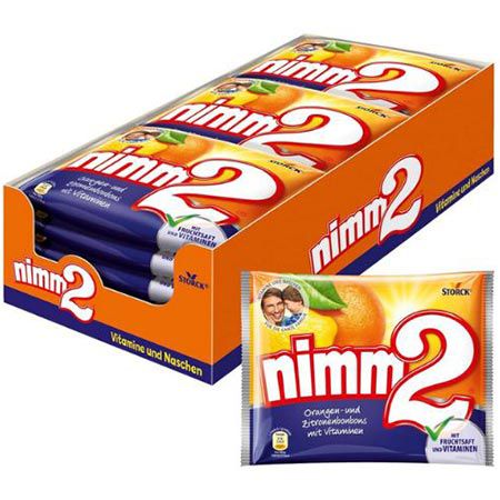 🍬 15er Pack (2,2kg) nimm2 Bonbons mit Fruchtsaft & Vitaminen für 9,41€ (statt 15€)