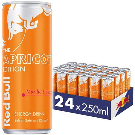 🍹 24er Pack Red Bull Apricot Edition, je 250ml ab 18,62€ (statt 24€) AT Dosen ohne Pfand!
