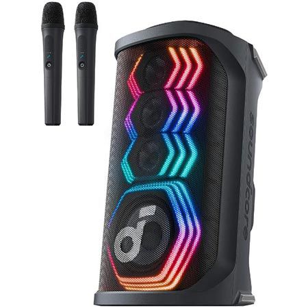 🎤 soundcore Rave 3S Partybox mit KI-Karaoke inkl. Mics für 279,99€ (statt 350€)