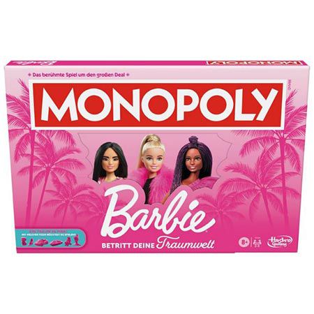 🎲 Monopoly Barbie Edition Brettspiel für 21,99€ (statt 29€)