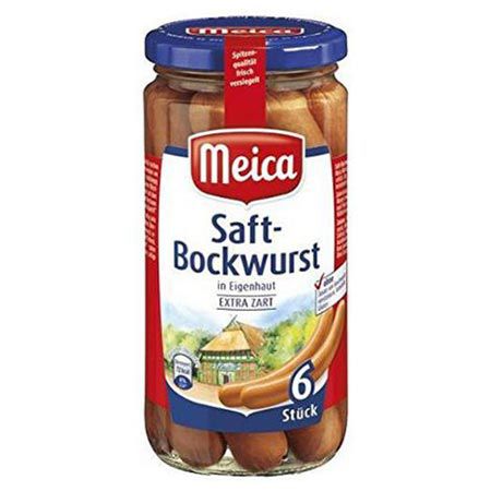 🌭 4er Pack Meica Saft Bockwurst je 6 Stück ab 9,88€ (statt 12€) -Glas nur 2,47€