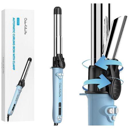 🪮 ColorfulLaVie Lockenstab, 360° Rotierend inkl. Handschuh & Clips für 14,99€ (statt 30€)