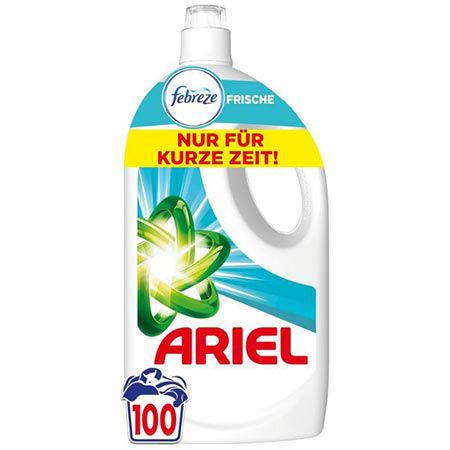 🧼 Ariel Universal+ Febreze Flüssigwaschmittel, 100WL ab 19,94€ (statt 25€)