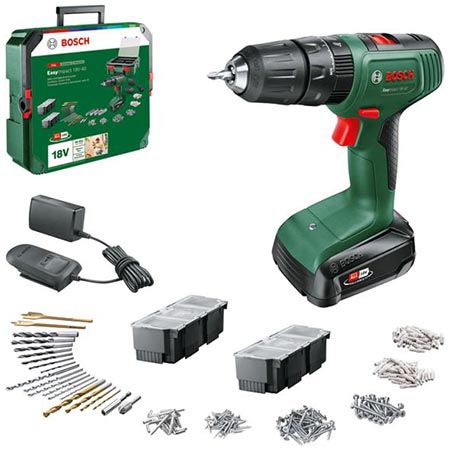 🧰 Bosch EasyImpact 18V-40 Akku Schlagbohrschrauber Set für 92,99€ (statt 107€)