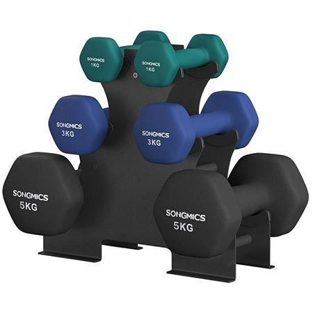 💪 SONGMICS Kurzhantelset Set mit Hantelständer für 38,99€ (statt 68€)