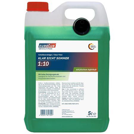 🚗 5 Liter Eurolub Klar Sicht Sommer Scheibenreiniger-Konzentrat für 8,54€ (statt 14€)