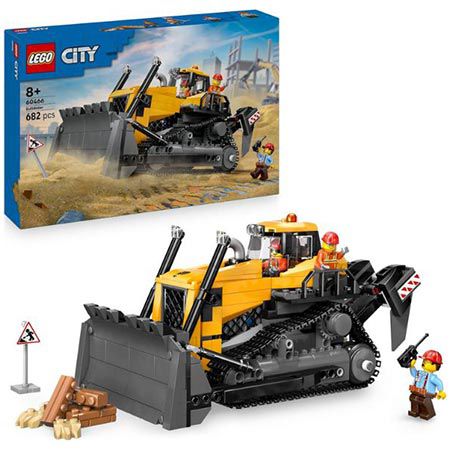 👨🏼‍🔧 LEGO 60466 City Gelber Bulldozer Set für 38,99€ (statt 47€)