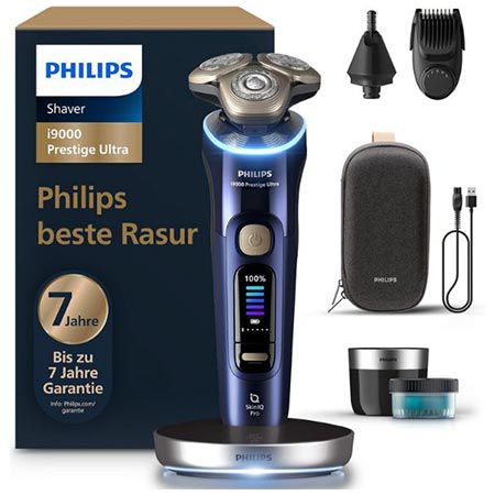 🪒 Philips i9000 Prestige Ultra Nass  & Trockenrasierer für 319,99€ (statt 368€)