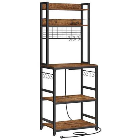 🔌 Vasagle Küchenregal mit Steckdosen im Vintage Design für 53,99€ (statt 80€) 🔌 Vasagle Küchenregal mit Steckdosen im Vintage Design für 53,99€ (statt 80€)