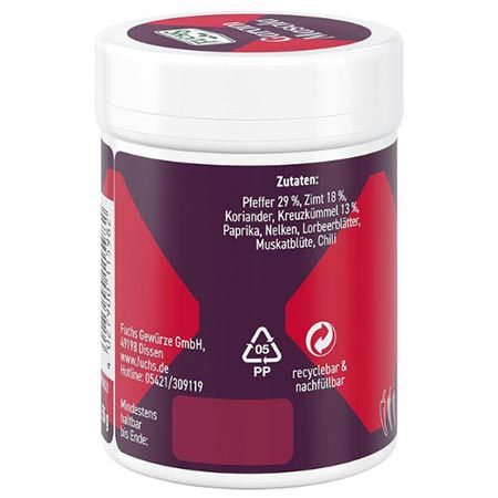 🍛 Fuchs Gourmet Selection Asien Garam Masala, 55g ab 3€ (statt 4,39€)