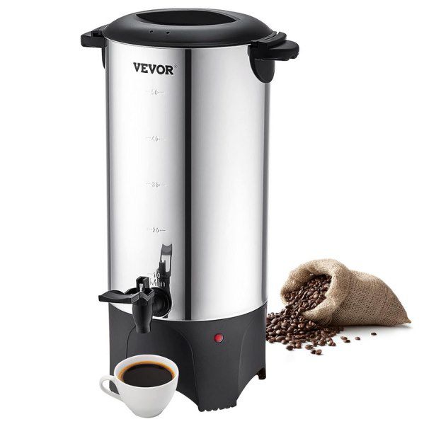 ☕ VEVOR Edelstahl Heißwasserspender (7,4L) bis 98°C für 37,99€ (statt 50€)