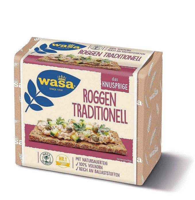 Wasa Knäckebrot Roggen (235g) ab 1,03€ (statt 2,39€)